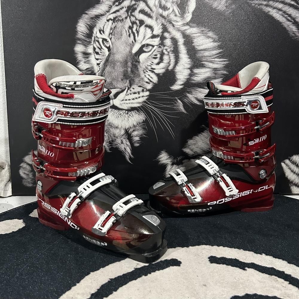 Rossignol Zenith Sensor3 110 Ski Boot Men's 29.5 Red Downhill Skiing Mountain